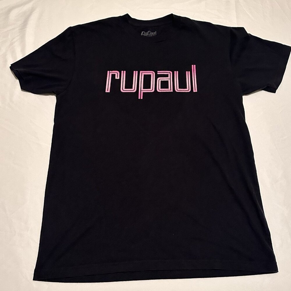 Rupaul’s Drag Race Live RuPaul Graphics Black T-Shirt -Unisex Sz M